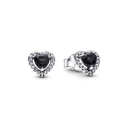 PANDORA JEWELRY Mod. ELEVATED HEART STUD EARRINGS - WW.298427C03 - Teknashop Ltd