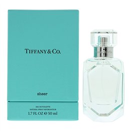 Tiffany & Co, Sheer Tiffany, Eau De Toilette, For Women, 50 ml - Teknashop Ltd
