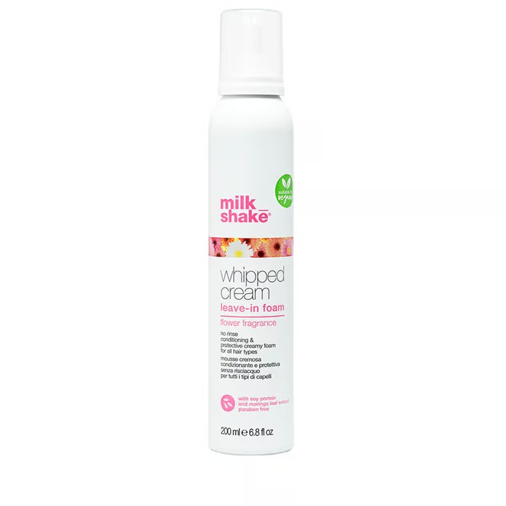 Milk Shake, Whipped Cream, Hair Leave-In Foam Conditioner, For Hydration, 200 ml - Teknashop Ltd