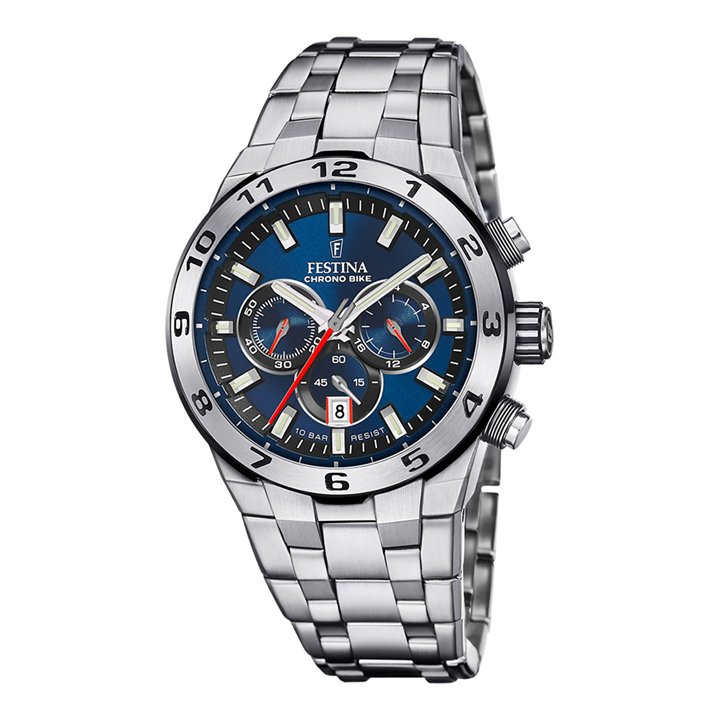 Festina Ceramic F20703/1 Ladies Watch Chronograph - F20703/1 - Teknashop Ltd