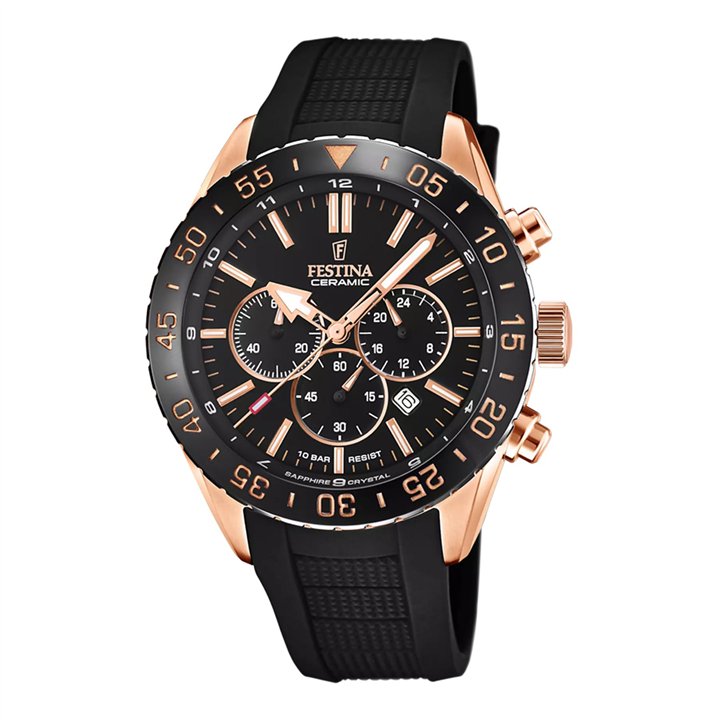 Festina Timeless F20684/1 Men's Watch Chronograph - F20684/1 - Teknashop Ltd