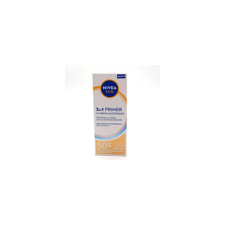 Nivea Sun Facial Serum Solar Acido Hialuronico Sfp50 30ml - unisex - Teknashop Ltd