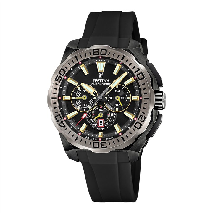 Festina Chrono Bike F20726/3 Men's Watch Diver's Watch Chronograph - F20726/3 - Teknashop Ltd