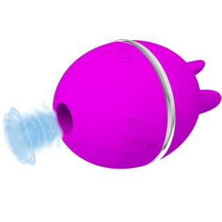 PRETTY LOVE - GEMINI BALL PURPLE ROUND SILICONE VIBRATOR - D-236969 - Teknashop Ltd