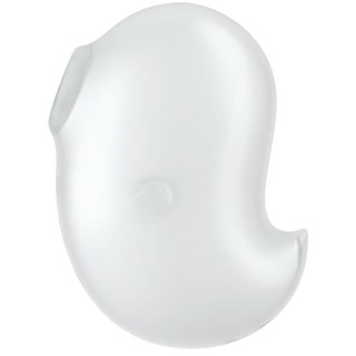 SATISFYER - CUTIE GHOST LAY-ON VIBRATOR WHITE - D-239977 - Teknashop Ltd