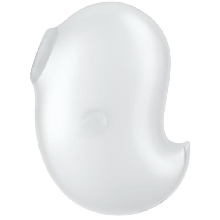 SATISFYER - CUTIE GHOST LAY-ON VIBRATOR WHITE - D-239977 - Teknashop Ltd