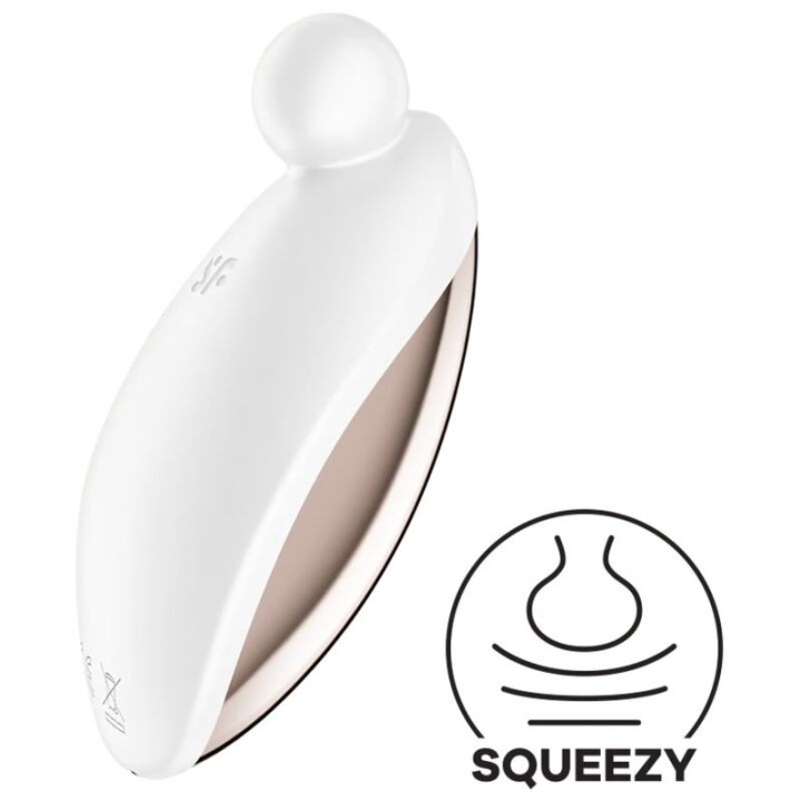 SATISFYER - SPOT ON 2 LAY-ON VIBRATOR WHITE - D-240516 - Teknashop Ltd