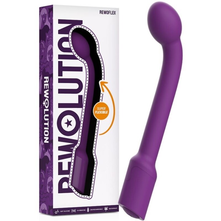 REWOLUTION - REWOFLEX FLEXIBLE G-POINT STIMULATOR VIBRATOR - D-228557 - Teknashop Ltd