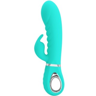 PRETTY LOVE - PRESCOTT MULTIFUNCTION G-SPOT VIBRATOR AQUA GREEN - D-238697 - Teknashop Ltd