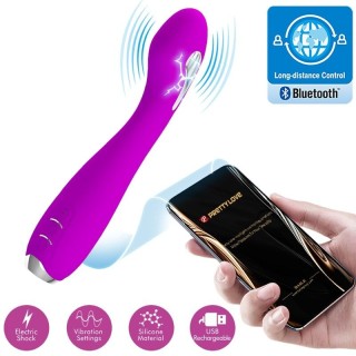 PRETTY LOVE - HECTOR ELECTROSHOCK VIBRATOR FREE APP VIOLET - D-240561 - Teknashop Ltd