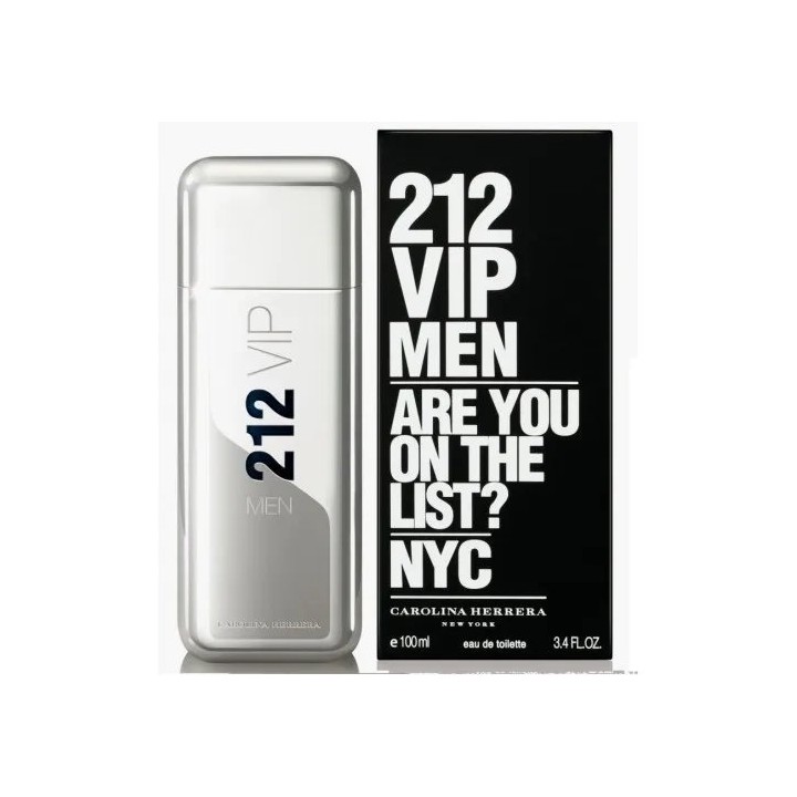 Carolina Herrera 212 Vip Men Eau De Toilette Spray 100ml - unisex - Teknashop Ltd