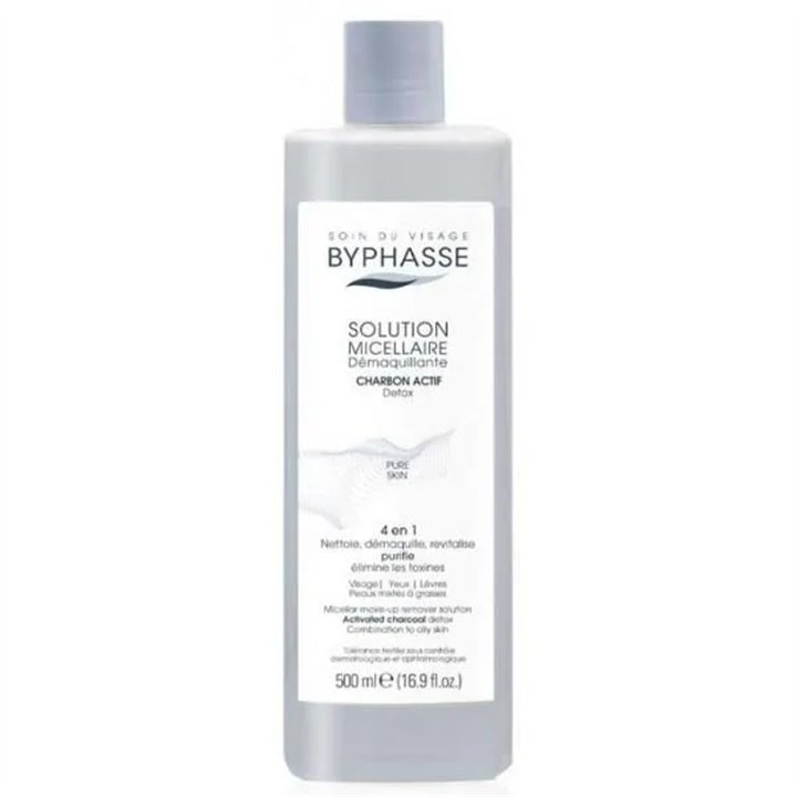 Byphasse Solución Micelar Desmaquillante Con Carbón Activo 500ml - unisex - Teknashop Ltd