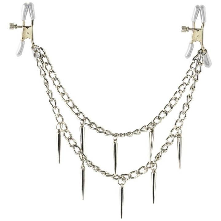 FETISH FANTASY SERIES - ROCK HARD NIPPLE CLAMPS - D-236552 - Teknashop Ltd