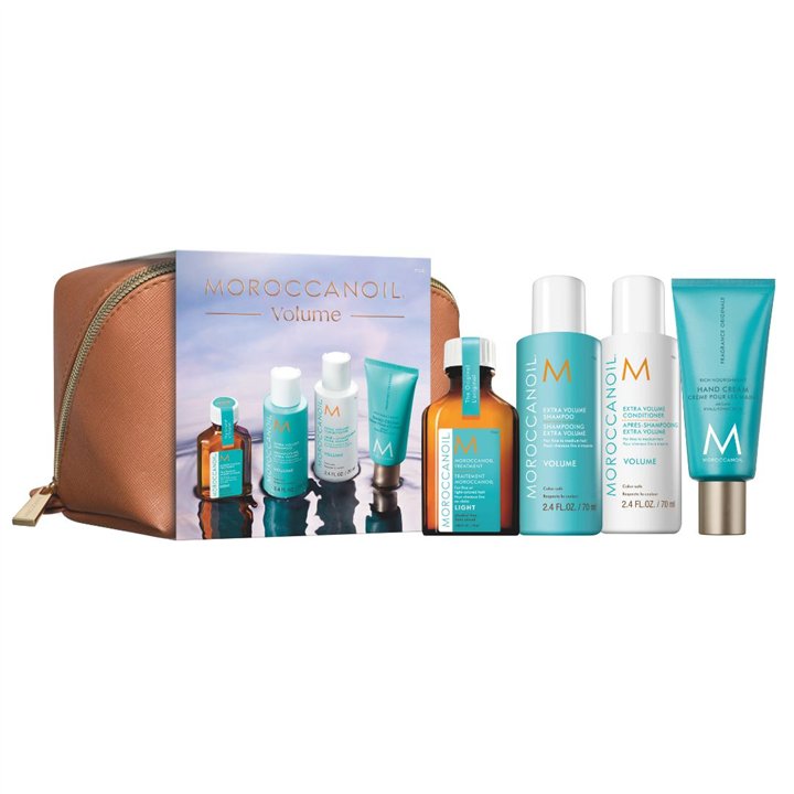 Set Moroccanoil: Volume, Paraben-Free, Hair Shampoo, Shine & Body, 70 ml + Volume, Paraben-Free, Hair Conditioner, Moisture & Vo
