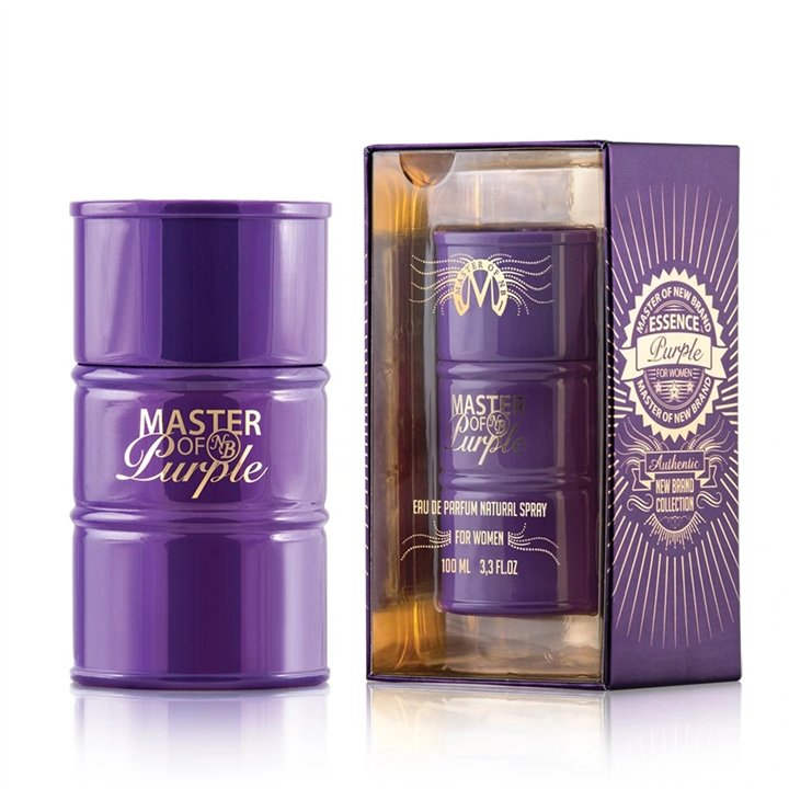 New Brand, Master Of Purple, Eau De Parfum, For Women, 100 ml - Teknashop Ltd