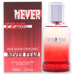 New Brand, Never Fear, Eau De Toilette, For Men, 100 ml - Teknashop Ltd