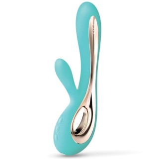 LELO - SORAYA 2 RABBIT AQUA GREEN VIBRATOR - D-221240 - Teknashop Ltd