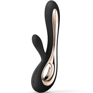 LELO - SORAYA 2 BLACK RABBIT VIBRATOR - D-221242 - Teknashop Ltd