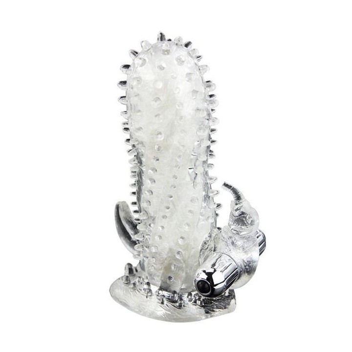 BAILE - BRAVE MAN RABBIT VIBRATOR PENIS EXTENSION - D-199980 - Teknashop Ltd