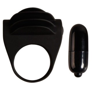 PRETTY LOVE - CHESTER BLACK VIBRATOR RING - D-205206 - Teknashop Ltd
