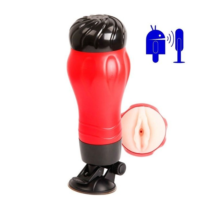 CRAZY BULL - FLORA VAGINA WITH VOICE MASTURBATOR BASE - D-205212 - Teknashop Ltd