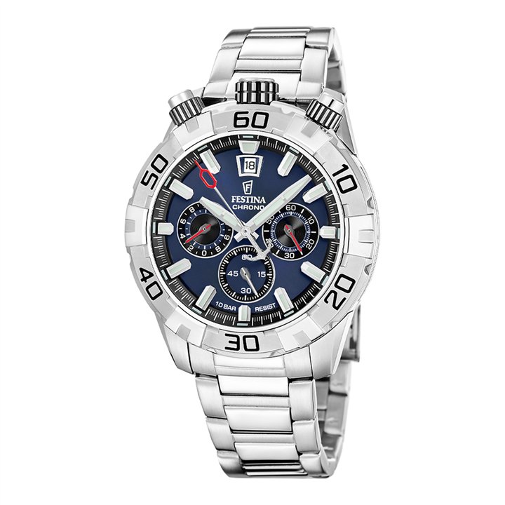 Festina The Originals F20743/1 Men's Watch Chronograph - F20743/1 - Teknashop Ltd