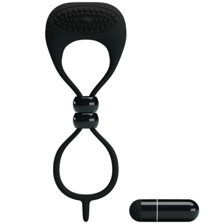 PRETTY LOVE - DOUBLE RING FOR PENIS AND TESTICLES - D-211734 - Teknashop Ltd