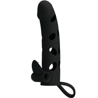 PRETTY LOVE - SILICONE COVER WITH VIBRATION 15.2 CM - D-211760 - Teknashop Ltd