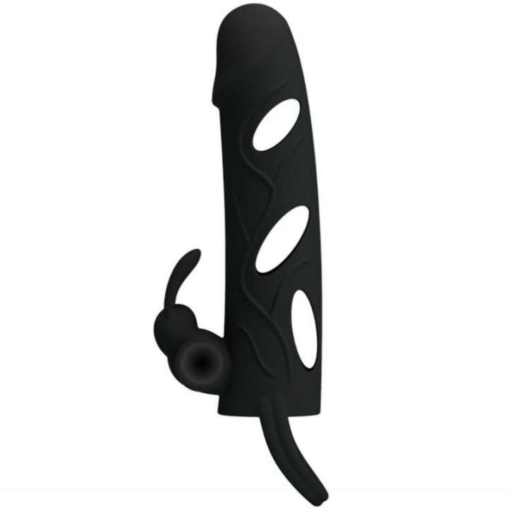 PRETTY LOVE - SILICONE COVER WITH VIBRATION 14 CM 1.0 - D-211761 - Teknashop Ltd