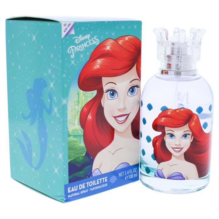 Disney, Princess Ariel, Eau De Toilette, For Girls, 100 ml - Teknashop Ltd