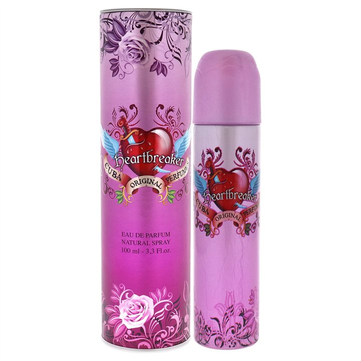 Cuba, Heartbreaker, Eau De Parfum, For Women, 100 ml - Teknashop Ltd