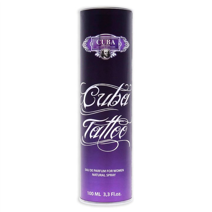 Cuba, Tattoo, Eau De Parfum, For Women, 100 ml - Teknashop Ltd