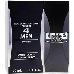 New Brand Prestige, 4 Men, Eau De Toilette, For Men, 100 ml - Teknashop Ltd