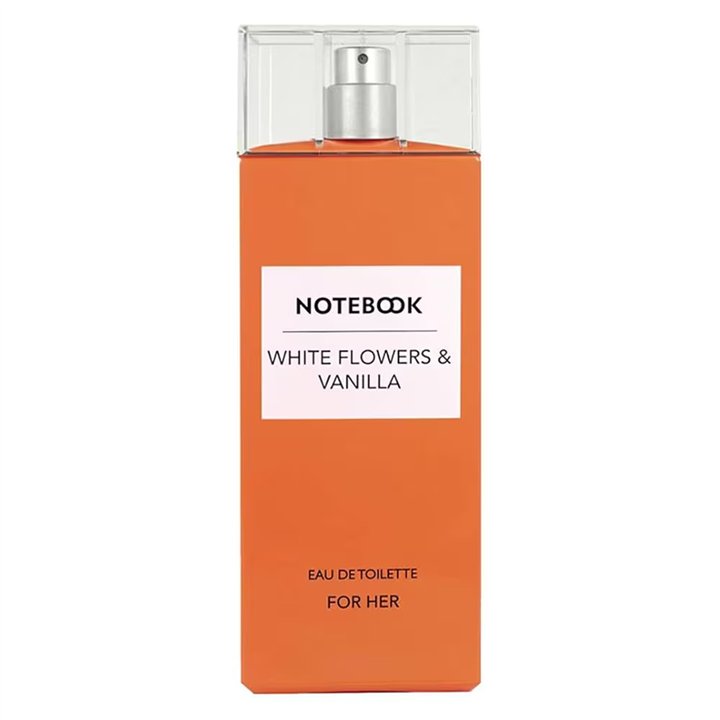 Notebook, White Flowers & Vanilla, Eau De Toilette, For Women, 100 ml - Teknashop Ltd