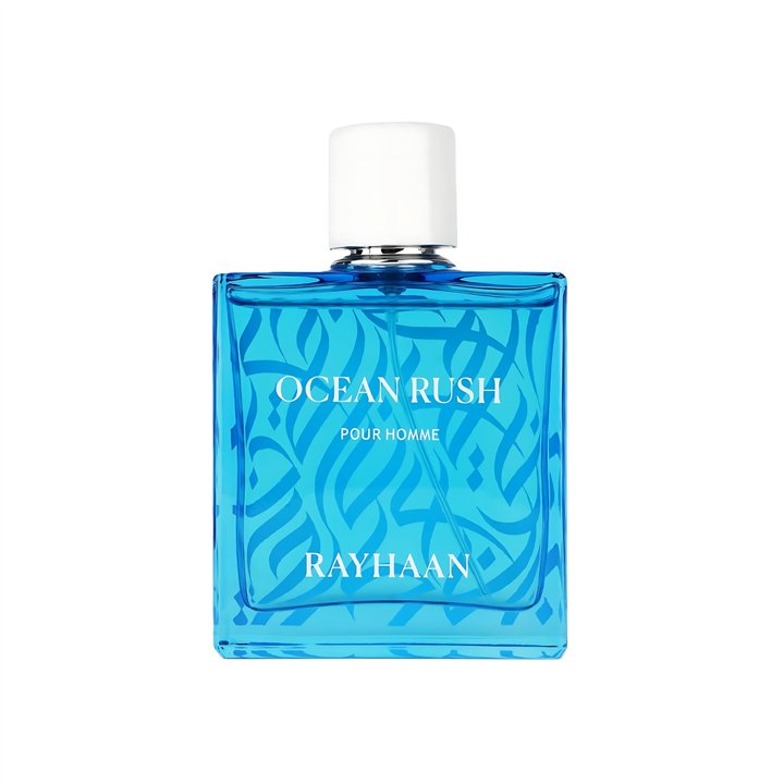Rayhaan, Ocean Rush, Eau De Parfum, For Men, 100 ml - Teknashop Ltd