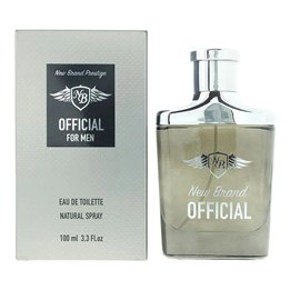 New Brand Prestige, Official, Eau De Toilette, For Men, 100 ml - Teknashop Ltd