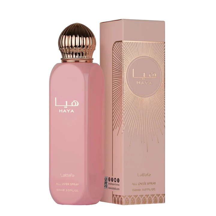 Lattafa, Haya, Body Spray, 150 ml - Teknashop Ltd