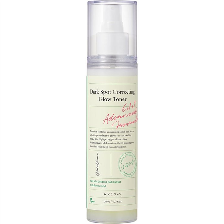 Axis-Y, Dark Spot Correcting Glow, Exfoliating Toner, 125 ml - Teknashop Ltd