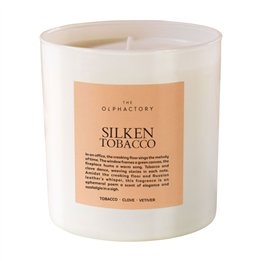 The Olphactory, Silken Tobacco, Scented Candle, 310 g - Teknashop Ltd