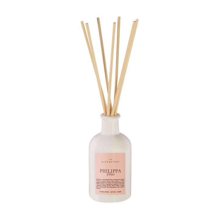 The Olphactory, Philippa 1990, Fragrance Sticks, Aroma Reed Diffuser, 250 ml - Teknashop Ltd