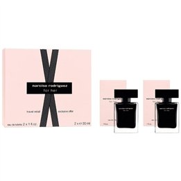 Set Duo, Narciso Rodriguez, For Her, Eau De Toilette, For Women, 2 pcs, 30 ml - Teknashop Ltd