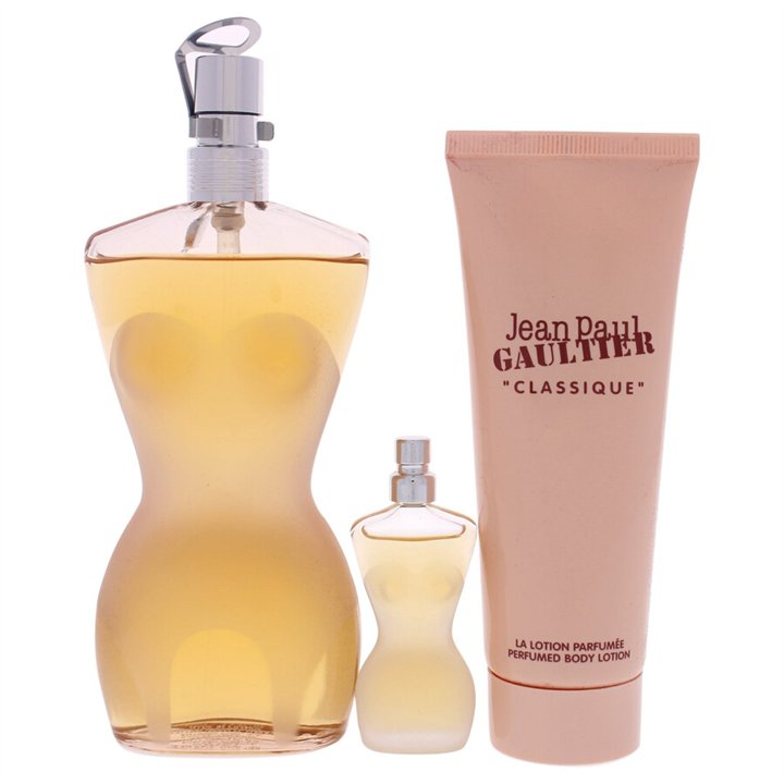 Set Jean Paul Gaultier: Classique, Eau De Toilette, For Women, 100 ml + Classique, Eau De Toilette, For Women, 6 ml + Classique,