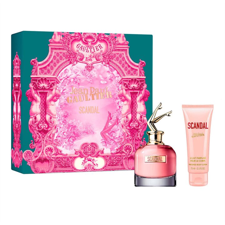 Set Jean Paul Gaultier:  + Scandal, Hydrating, Body Lotion, 75 ml - Teknashop Ltd