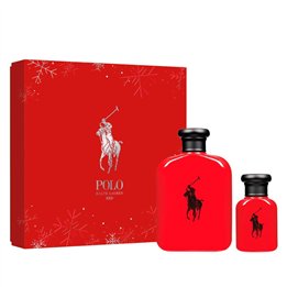 Set Ralph Lauren: Polo Red, Eau De Toilette, For Men, 125 ml + Polo Red, Eau De Toilette, For Men, 15 ml *Miniature - Teknashop 