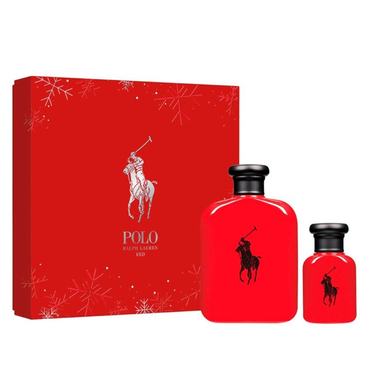 Set Ralph Lauren: Polo Red, Eau De Toilette, For Men, 125 ml + Polo Red, Eau De Toilette, For Men, 15 ml *Miniature - Teknashop 