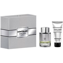 Set Montblanc: Explorer Platinum, Eau De Parfum, For Men, 100 ml + Explorer Platinum, Eau De Parfum, For Men, 7.5 ml + Explorer 