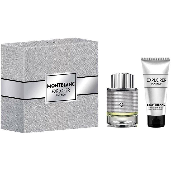 Set Montblanc: Explorer Platinum, Eau De Parfum, For Men, 100 ml + Explorer Platinum, Eau De Parfum, For Men, 7.5 ml + Explorer 