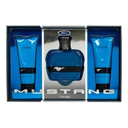 Set Ford: Mustang Blue, Eau De Toilette, For Men, 100 ml + Mustang Blue, Hydrating, After-Shave Balm, 100 ml + Mustang Blue, Hyd
