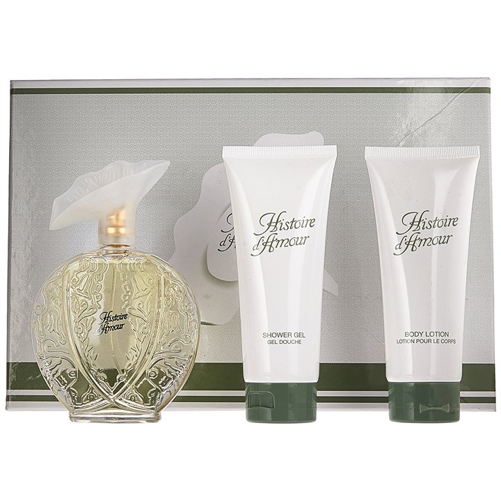 Set Aubusson: Histoire D'amour, Eau De Toilette, For Women, 100 ml + Histoire D'amour, Shower Gel, For All Skin Types, 100 ml + 