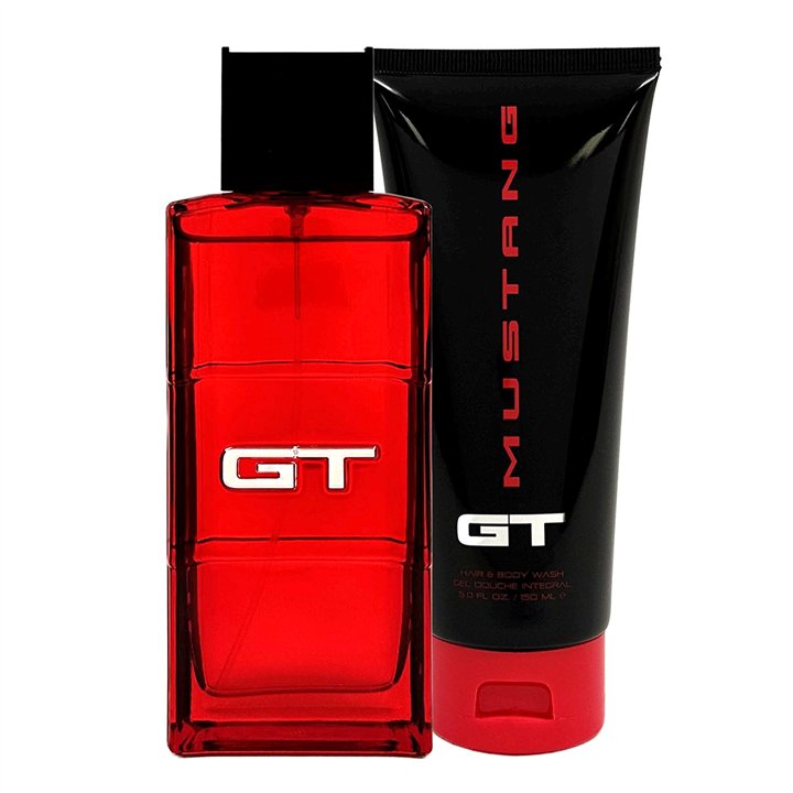 Set Ford: Mustang GT Photobox, Eau De Toilette, For Men, 100 ml + Mustang GT Photobox, Body Wash, 150 ml - Teknashop Ltd